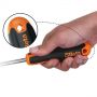 Evox screwdriver, flat blade, size 3x75 mm.