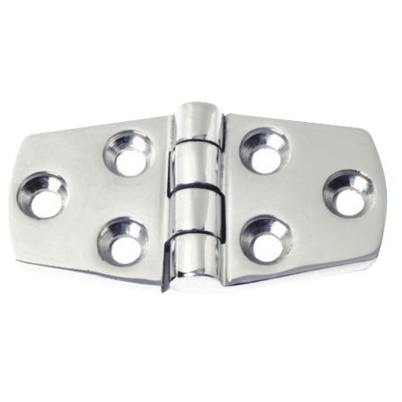 B-TYPE HINGE - AISI 316 STAINLESS STEEL - 38x102 mm.