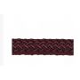 Bordeaux 16-strand polyester braid - Ã˜20 diameter.