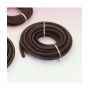 BLACK EXPANDED RUBBER AIRLOCK SEAL D.12 MM