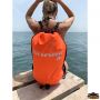 INFLATABLE WATERPROOF BACKPACK SHARK