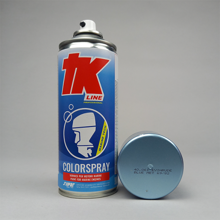 TK COLOR VERNICE SPRAY MOTORI MARINI EVINRUDE BLUE 68/82