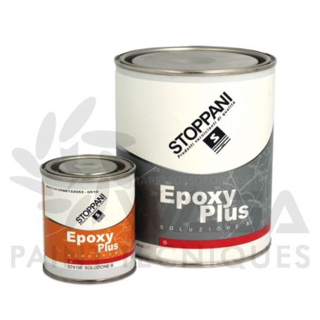 EPOXY PLUS GRIGIO SOLUZIONE A  ML.675