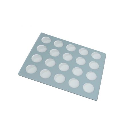 PARACOLPI ADESIVI TRASP. PVC mm.22,3 x 10 conf.4 PZ