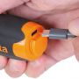 Electronic screwdriver Evox-E + 6 inserts.