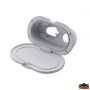 Oval shower caddy