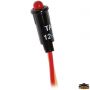 SPIA LUMINOSA MICRO-LED 12-24V MOD.8171 rosso