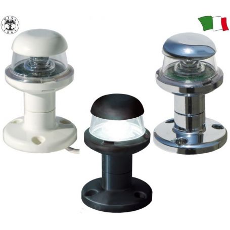 FANALE DI FONDA 360gr A LED - CROMATO