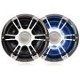 PAIR OF SIGNATURE 8.8" SPEAKERS WITH CHROME SPORT GRILLES