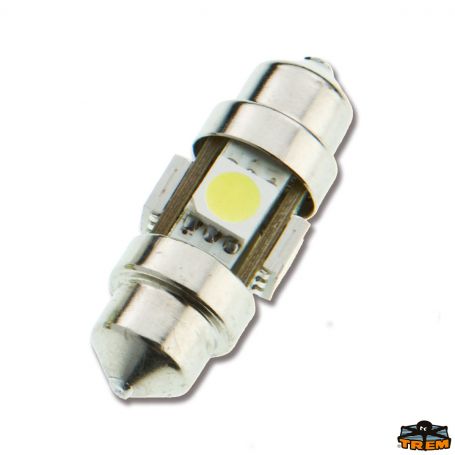 8 LED BULB, 12V 10X39 WARM LIGHT