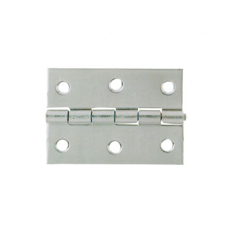 Stainless steel book hinge  mm.80 x 50