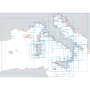 Nautical Chart from Capo Orlando to Capo Zafferano, Filicudi