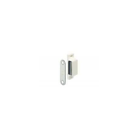 Magnetic latches with 2 holes, white