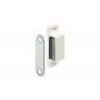 Magnetic latches with 2 holes, white