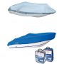 Blue boat cover 580/650 x W.295 cm - 600 denier