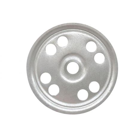 Aluminium perforated washer for panel fixing 40x3mm