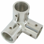 3-way 90° angle fitting mm.25 stainless steel AISI 316