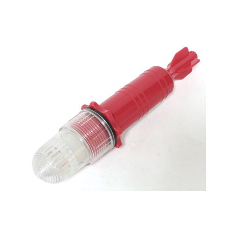 Luce led crepuscoare Torpedo 1 luce rossa