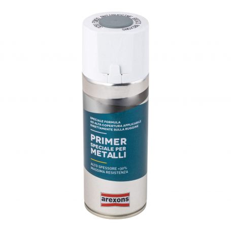 Rust-proof gray spray primer can - 400 ml.