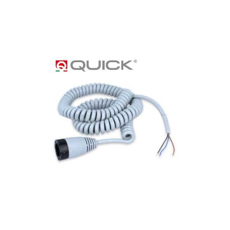 Wired plug Quick push button HRC 1002 - 3P, 4MT