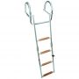 STAINLESS STEEL FOLDING LADDER 4 STEPS