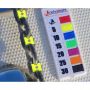 Polymer insert chain marker for 6 mm chain