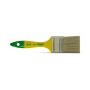 Paintbrush blonde plastic handle yellow/green 20