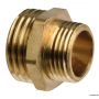 Brass double nipple 2"1/2