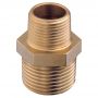 DOUBLE NIPLES RID. FIL- BRASS 3‘ X 2’1/2