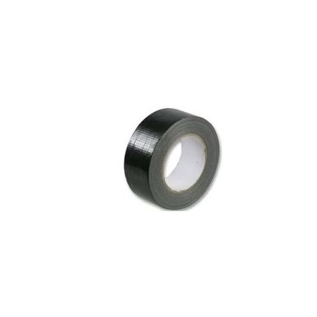 Nastro isolante telato - rotolo da 25 mt nero