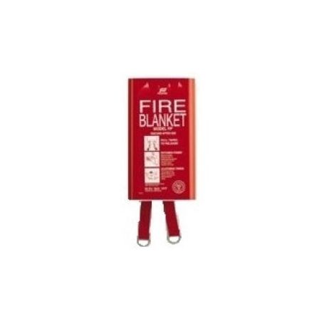 Coperta antifuoco in fibra di vetro cm.100 x 100
