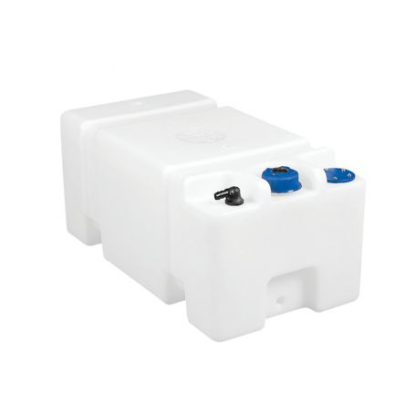 Hercules white water tank 56lt with cap l.650mm