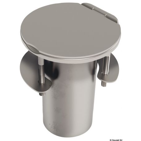 Recessed bushing with 6° inclined hinge