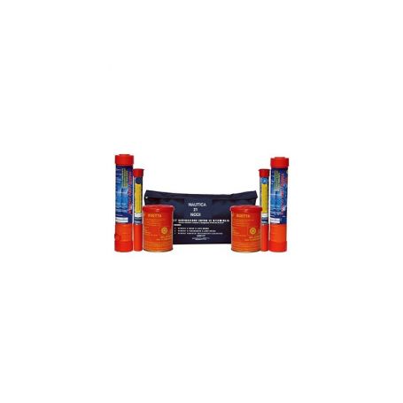 RESCUE FLARE KIT WITHIN 12 MILES FROM THE COAST