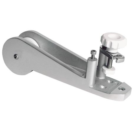 Bow roller made of alloy with anchor stopper up to 10 kg.