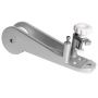 Bow roller made of alloy with anchor stopper up to 10 kg.
