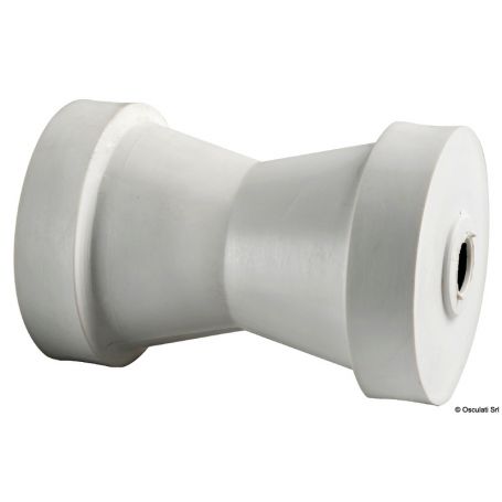 Central roll with plastic core