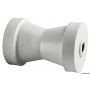 Central roll with plastic core