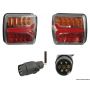 Wireless self-powered LED light kit.