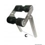 Central tilting roller