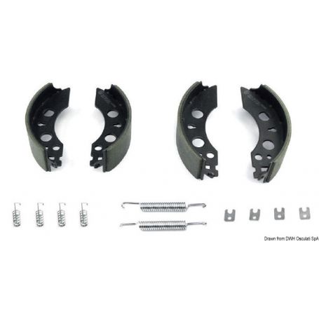 Brake kit for carts