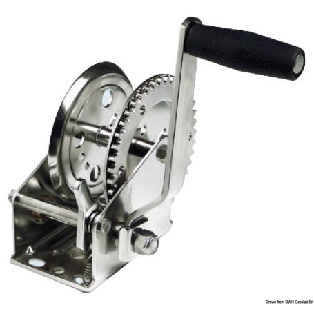Arganello per alaggio in inox Dual Drive