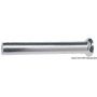 Stainless steel AISI 316 terminal with a spherical head for crimping on cables.