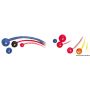 Nylon stopper balls in various colors.