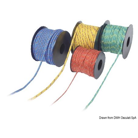 Bobinet braid in high tenacity polypropylene.