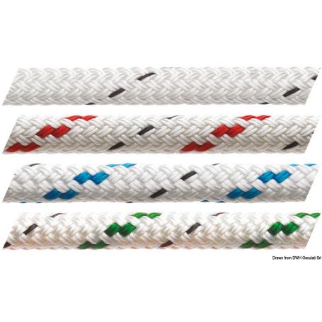 White MARLOW Doublebraid with marker.
