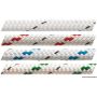 White MARLOW Doublebraid with marker.