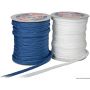 Braided/flat polypropylene rope with 32 strands.