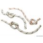 Double low-stretch polyester high-tenacity braid