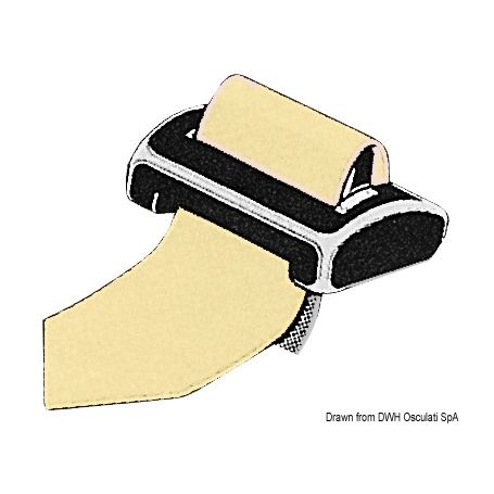 Black nylon Sea Sure buckle.